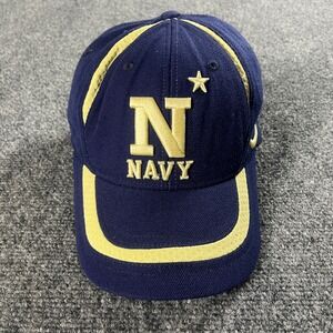 Nike Navy US Naval Academy Baseball Cap Hat Team Issued One Size
